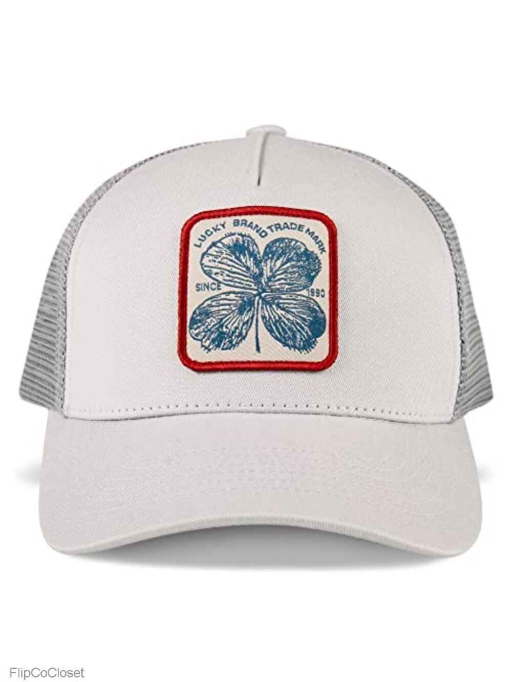 Vintage Trucker Hat Snapback Clover Patch 99% Cotton Twill One Size